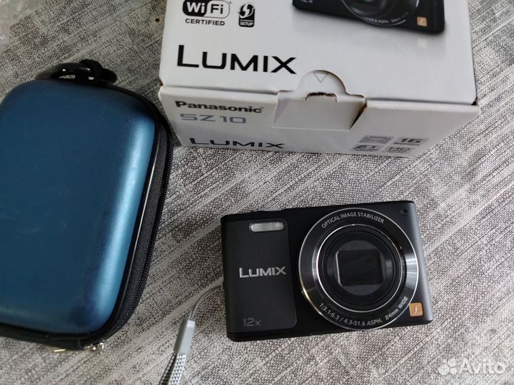 Цифровой фотоаппарат panasonic lumix sz10