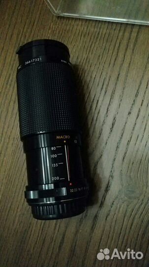 Объектив kiron 80 - 200mm, f4/5, macro 1:4