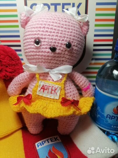 Вязаный мишка