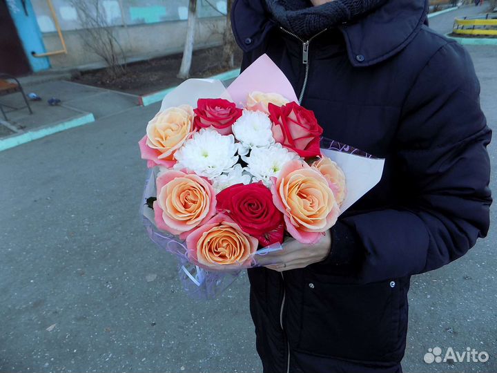 Розы. Букеты Маме