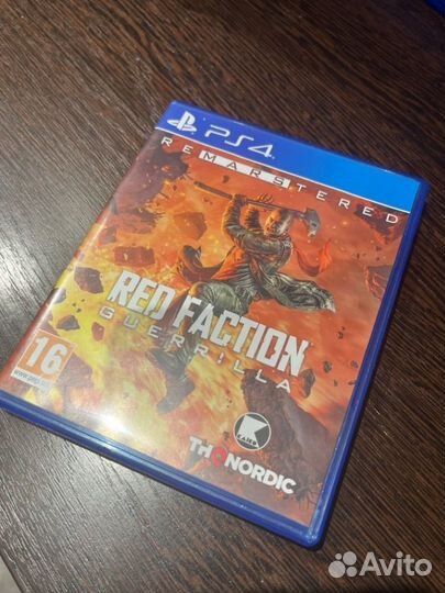 Диск Red Faction PS4