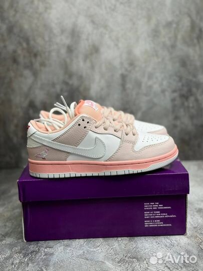 Кроссовки nike sb dunk low purple pigeon