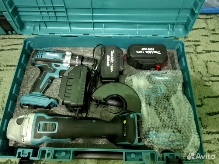 Набор аккумуляторный makita 3в1