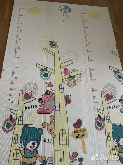 Детский коврик для ползания 120х180 новый