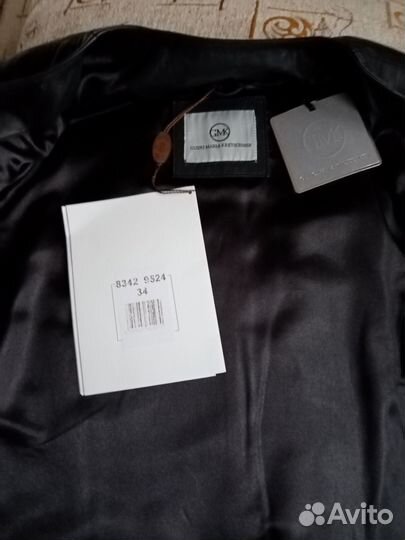 Новая кожаная куртка Германия S размер