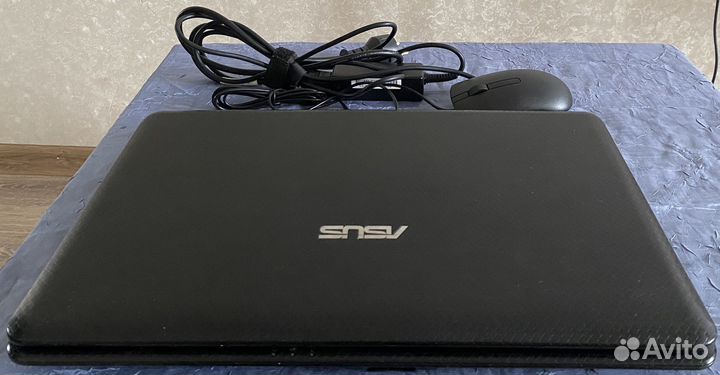 Надёжный ноутбук Asus/15.6/Intel/4gb/SSD/акб1-1,5ч
