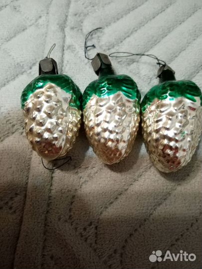 Ёлочные игрушки СССР