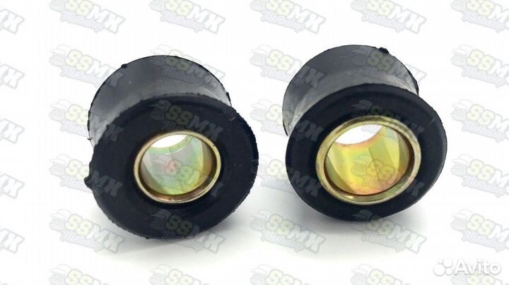 Сайлентблоки амортизатора мопед Альфа Дельта