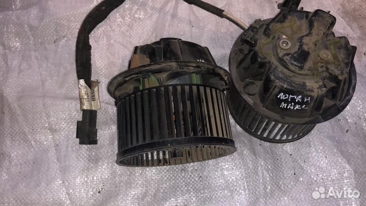 Моторчик печки Рено Реналт Логан 2007 год и выше