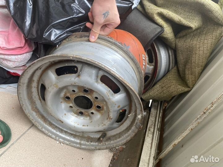 Ваз Штампованые диски 4 шт