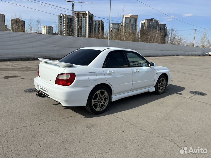 Subaru Impreza 1.6 МТ, 2002, 333 600 км