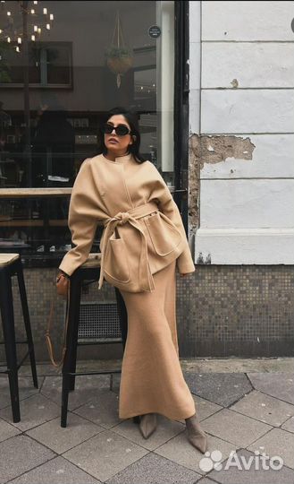 Юбка cos шерсть