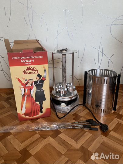 Электрошашлычница, сковородка