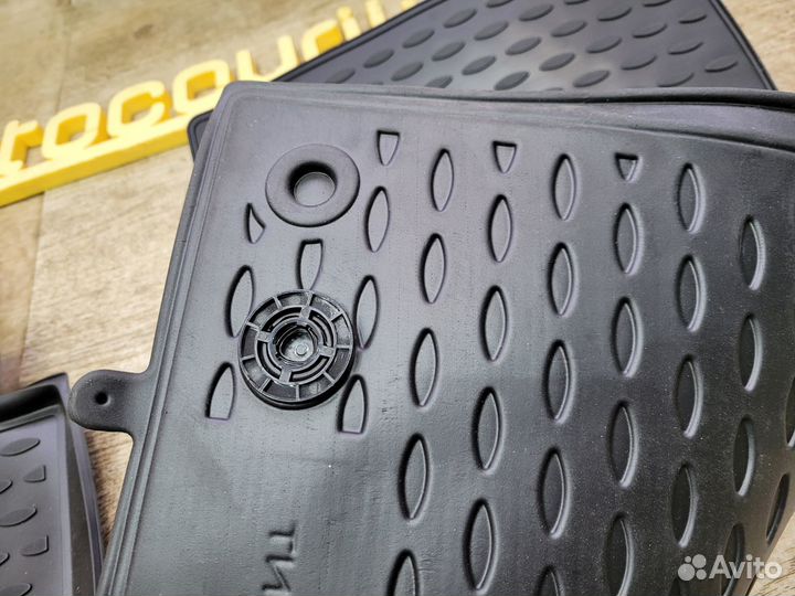 Коврики в салон Mercedes SL-class V R230 с бортом