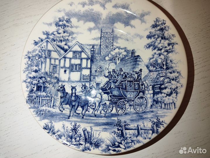 Тарелка Старая Англия, новая
