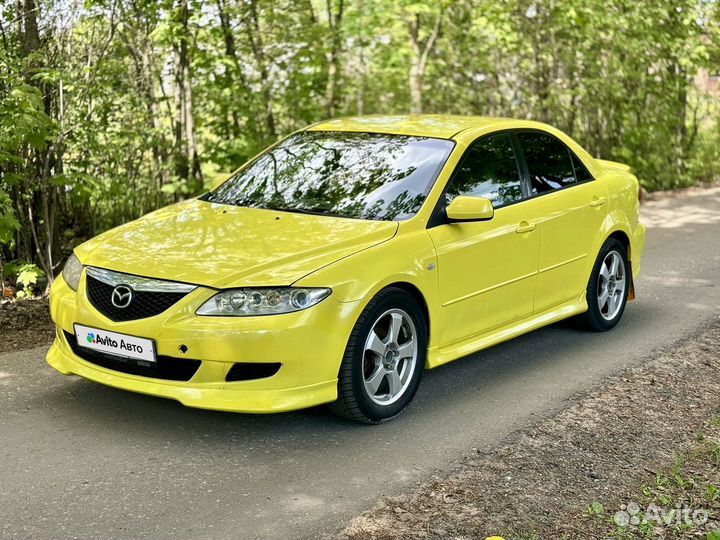 Mazda 6 2.3 AT, 2002, 166 342 км