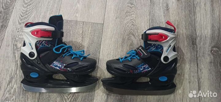 Коньки детские раздвижные 30-33