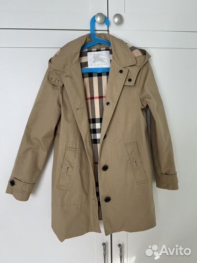 Тренч для мальчика burberry