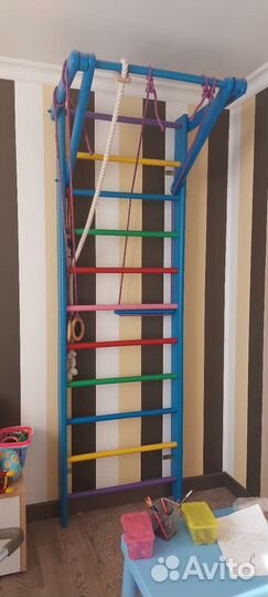 Шведская стенка деревянная бу