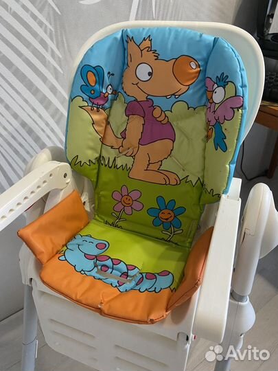 Стул для кормления Chicco Polly 2в1