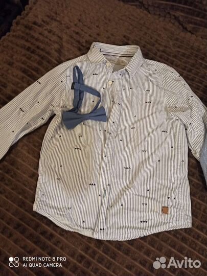 Рубашки Zara, жилетка рубашка 116