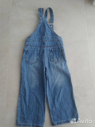 Новый джинсовый комбинезон