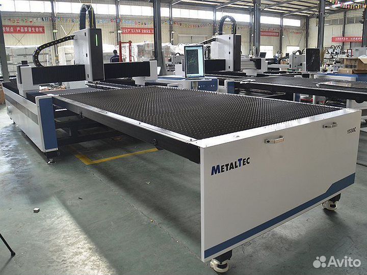 Лазерный станок по металлу MetalTec 1530C (3000W)