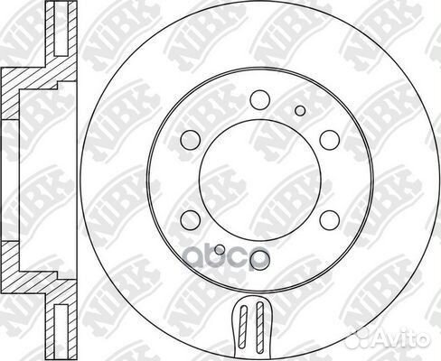 Диски торм.пер.toyota Hilux пикап (N ) 3.0 2005