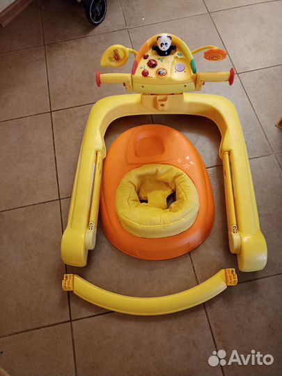 Ходунки детские chicco 3 в 1