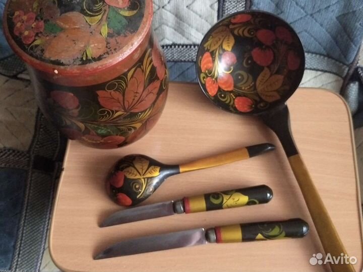 Посуда хохлома