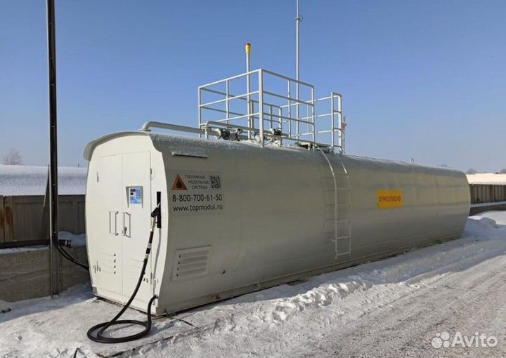 Контейнерная АЗС для нужд предприятия