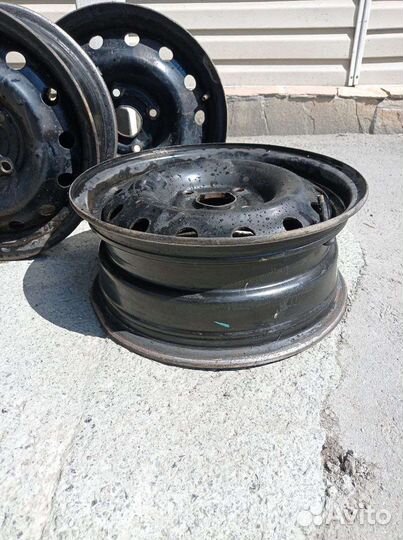 Диски штампованные R15 на chevrolet