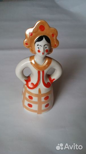 СССР 1997 Девушка в кокошнике Матрешка невеста Дул