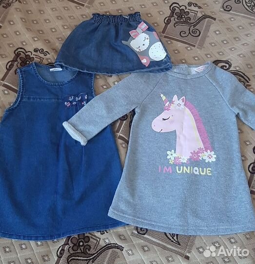 Вещи пакетом для девочки 86