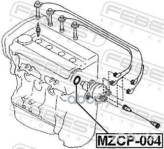 Кольцо уплотнительное распределителя зажигания