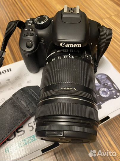 Зеркальный фотоаппарат canon eos 550D 18-135