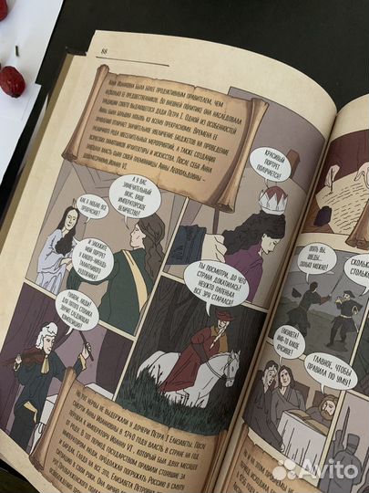 Книга история России в комиксах