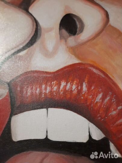 Интерьерная картина холст акрил