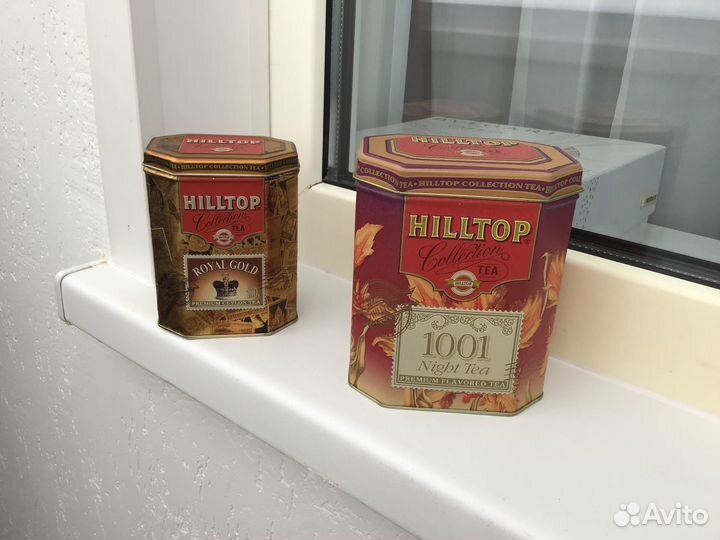 Жестяные банки для чая