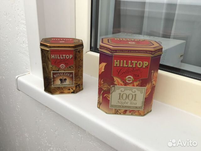 Жестяные банки для чая