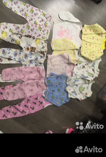 Вещи на разный возраст