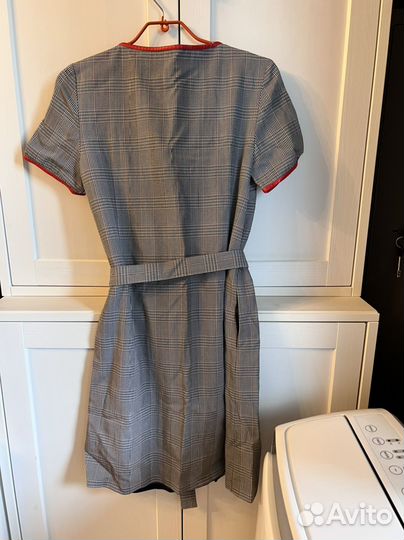 Платье в клетку 40 42
