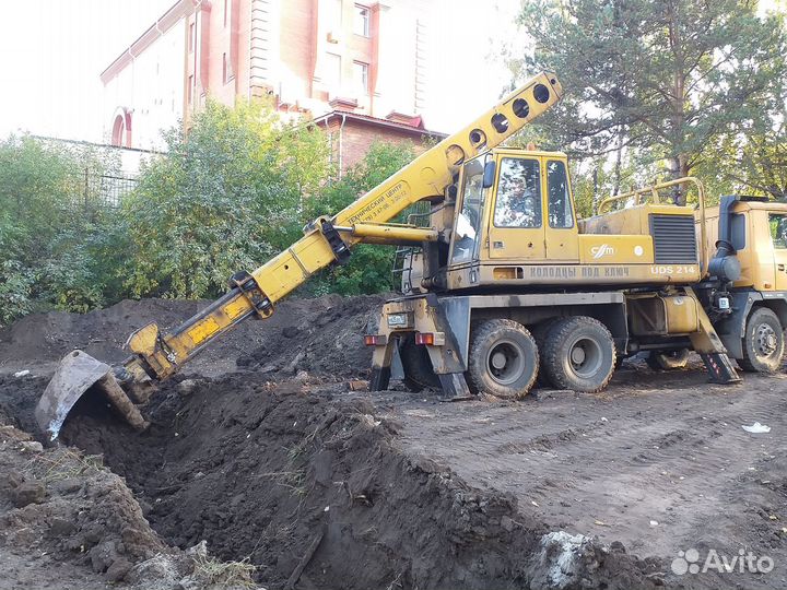 Услуги экскаватора аренда планировщика