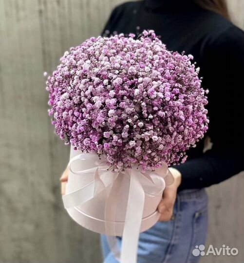 Гипсофила букет цветы