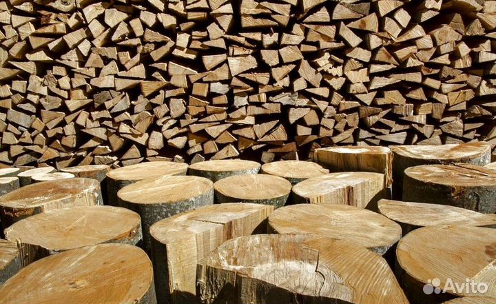 Дрова чурками