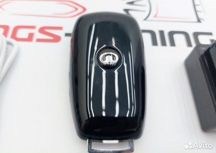 Смарт ключ Грэйт Вол стиль Мерседес черный