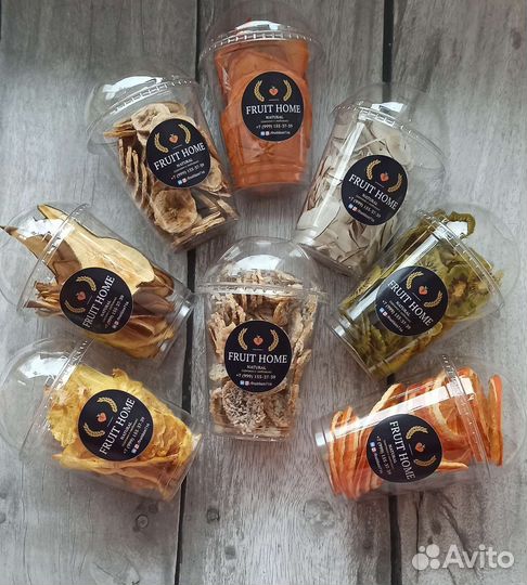 Сушенные фрукты, фрипсы, пастила