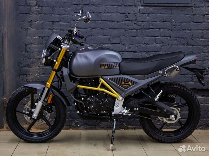 Мотоцикл Motoland scrambler 250 с птс