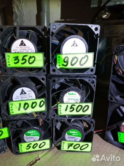 Сверхмощные турбо вентиляторы серверные