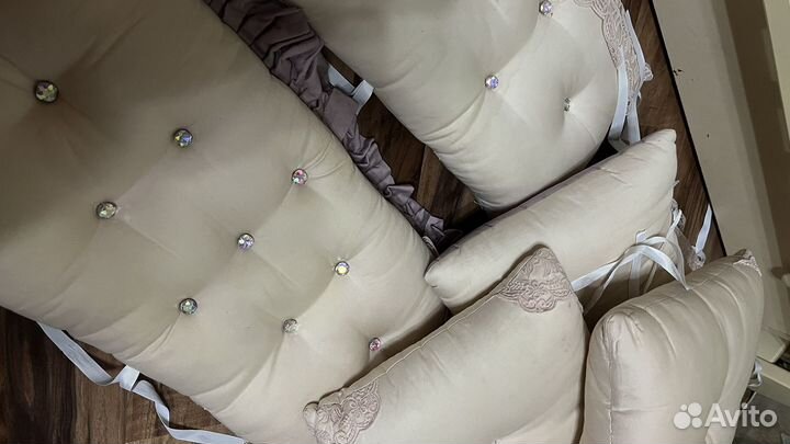 Бортики в детскую кроватку